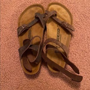size 38 birkenstock’s never worn